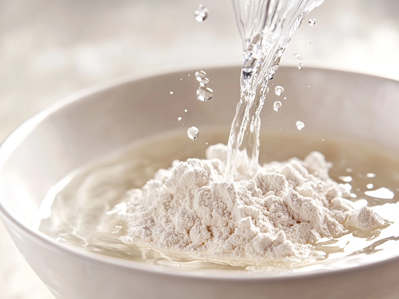 タイル目地材の準備