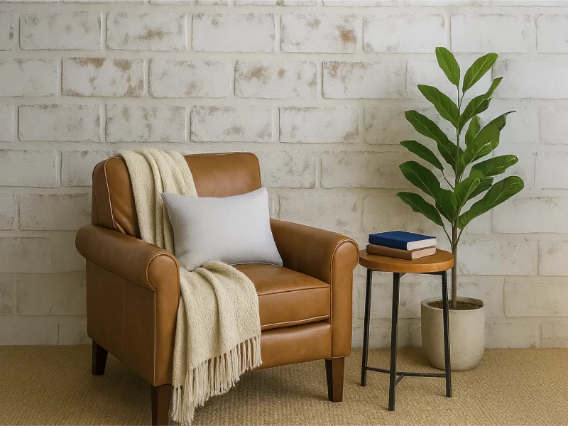 馬積み×左官によるエージング加工